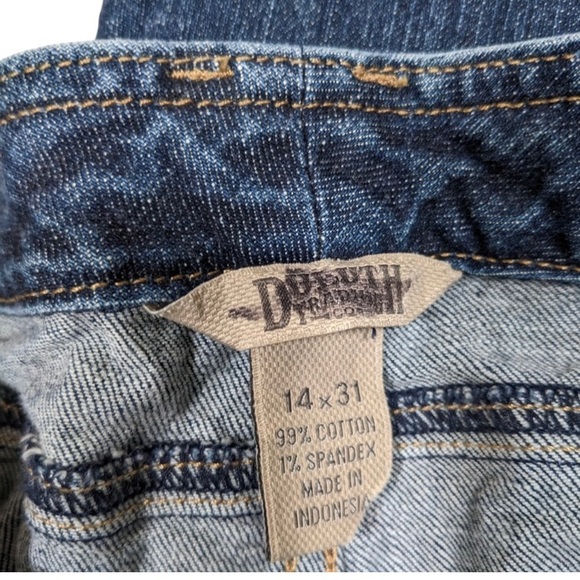 Duluth flex daily dark wash straight leg jeans - Picture 2 of 3